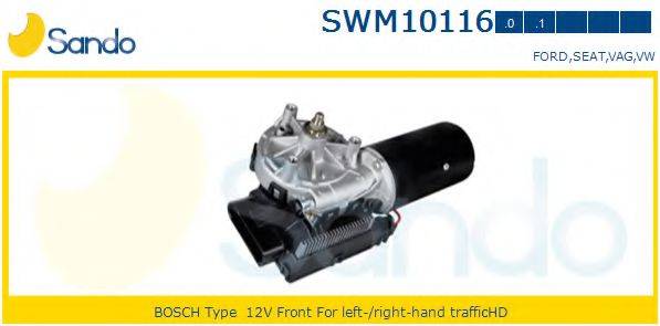 SANDO SWM101160 Двигатель стеклоочистителя