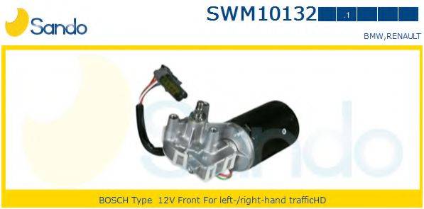 SANDO SWM101321 Двигатель стеклоочистителя
