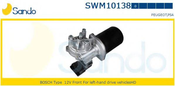 SANDO SWM101380 Двигун склоочисника