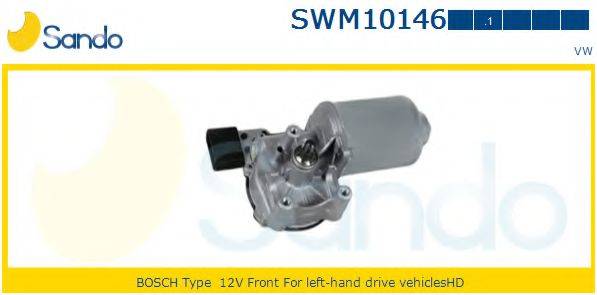 SANDO SWM101461 Двигатель стеклоочистителя
