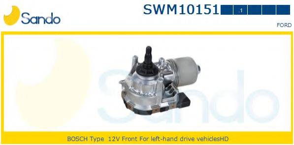 SANDO SWM101511 Двигатель стеклоочистителя