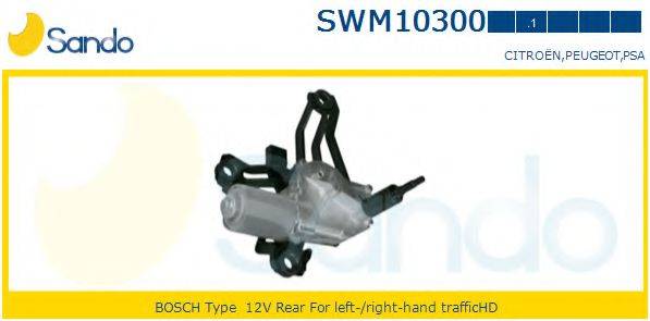 SANDO SWM103001 Двигатель стеклоочистителя