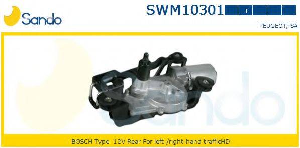 SANDO SWM103011 Двигатель стеклоочистителя