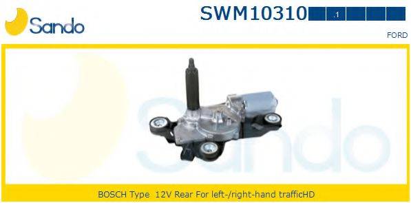 SANDO SWM103101 Двигатель стеклоочистителя