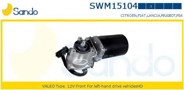 SANDO SWM151041 Двигатель стеклоочистителя