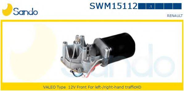SANDO SWM151121 Двигатель стеклоочистителя