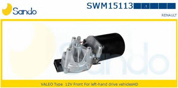 SANDO SWM151131 Двигатель стеклоочистителя