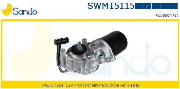 Двигун склоочисника SANDO SWM15115.1