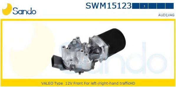 Двигун склоочисника SANDO SWM15123.1