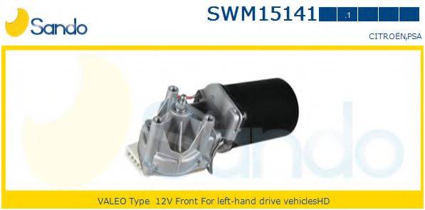 SANDO SWM151411 Двигатель стеклоочистителя