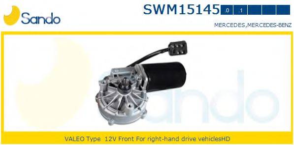SANDO SWM151450 Двигун склоочисника