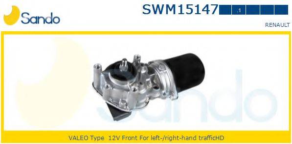 SANDO SWM151471 Двигун склоочисника