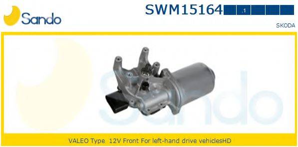 SANDO SWM151641 Двигатель стеклоочистителя