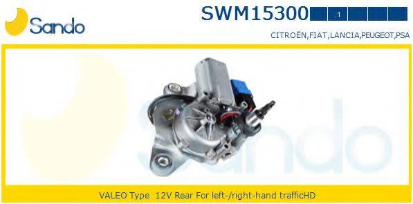 SANDO SWM153001 Двигатель стеклоочистителя