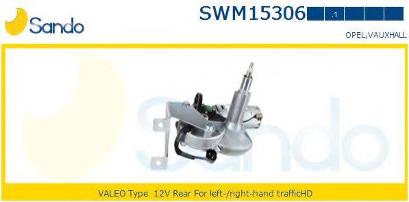 SANDO SWM153061 Двигатель стеклоочистителя
