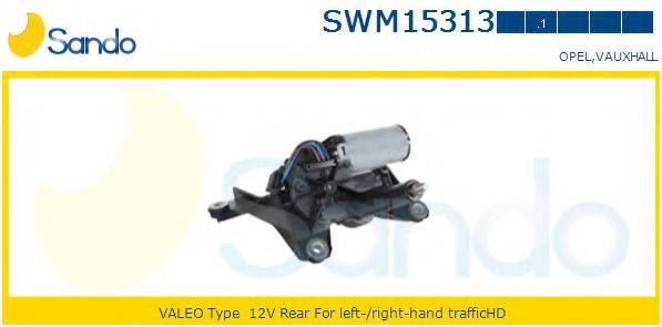 SANDO SWM153131 Двигатель стеклоочистителя