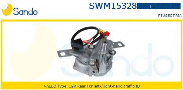 SANDO SWM153281 Двигатель стеклоочистителя
