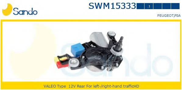 SANDO SWM153331 Двигатель стеклоочистителя