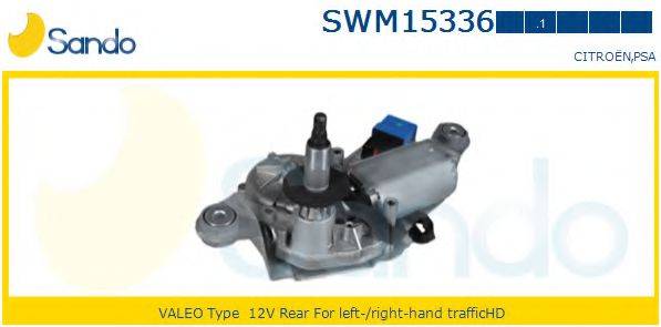 SANDO SWM153361 Двигатель стеклоочистителя