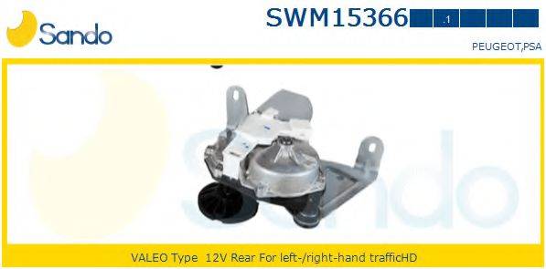 Двигун склоочисника SANDO SWM15366.1