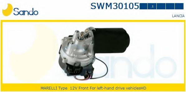 SANDO SWM301051 Двигатель стеклоочистителя