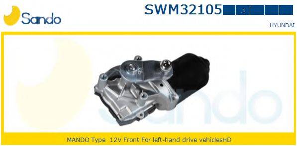 SANDO SWM321051 Двигатель стеклоочистителя