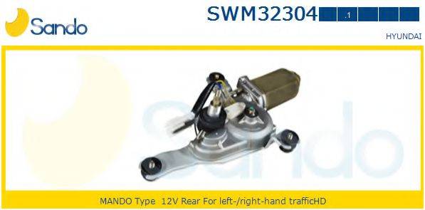 SANDO SWM323041 Двигатель стеклоочистителя