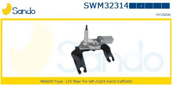 SANDO SWM323141 Двигун склоочисника