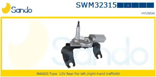 SANDO SWM323151 Двигун склоочисника