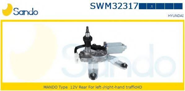 SANDO SWM323171 Двигатель стеклоочистителя