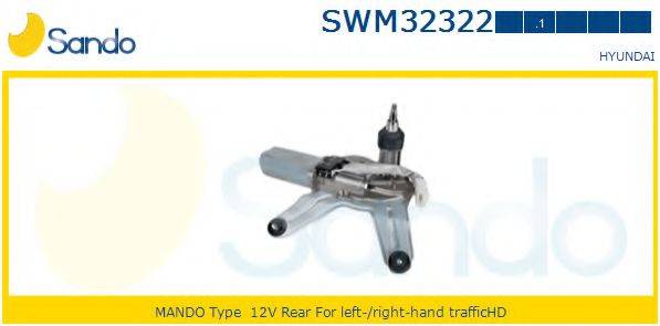 Двигун склоочисника SANDO SWM32322.1