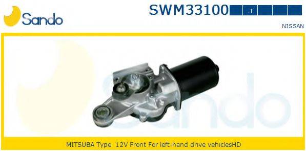 SANDO SWM331001 Двигун склоочисника