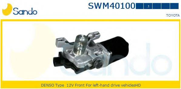SANDO SWM401001 Двигатель стеклоочистителя
