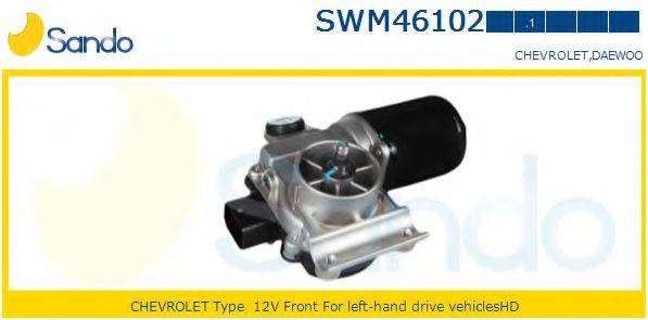 SANDO SWM461021 Двигатель стеклоочистителя