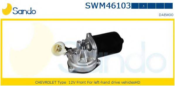SANDO SWM461031 Двигатель стеклоочистителя