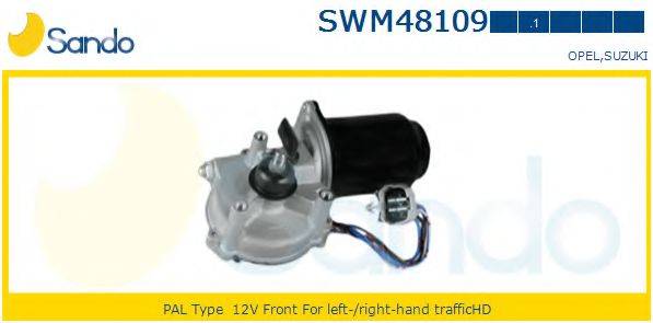 SANDO SWM481091 Двигатель стеклоочистителя