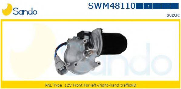 Двигун склоочисника SANDO SWM48110.1