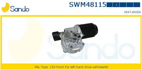 SANDO SWM481151 Двигатель стеклоочистителя
