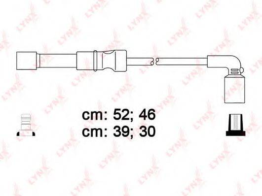 Комплект проводов зажигания LYNXAUTO SPC1819