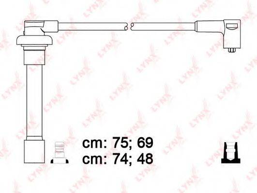 Комплект проводов зажигания LYNXAUTO SPC3407