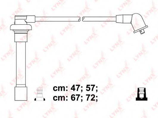 LYNXAUTO SPC3415 Комплект проводов зажигания