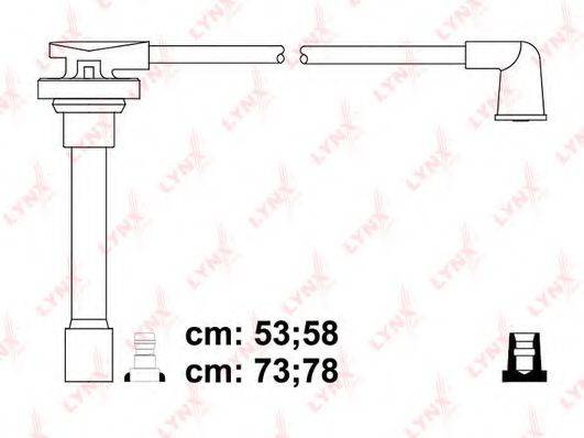 LYNXAUTO SPC3420 Комплект дротів запалення