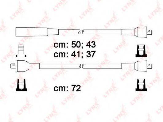 LYNXAUTO SPC4606 Комплект проводов зажигания