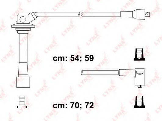Комплект дротів запалення LYNXAUTO SPC5107
