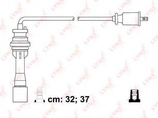 Комплект проводов зажигания LYNXAUTO SPC5124
