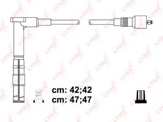LYNXAUTO SPC5318 Комплект дротів запалення