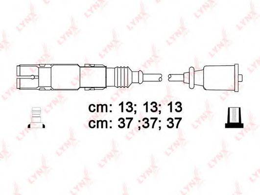 LYNXAUTO SPC5332 Комплект проводов зажигания