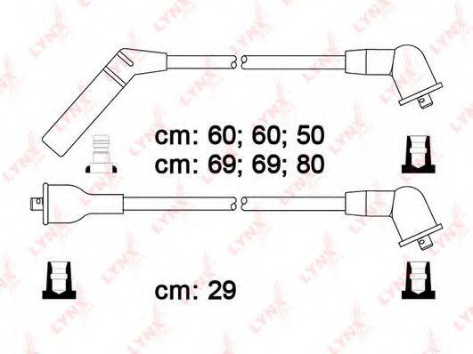 LYNXAUTO SPC5503 Комплект проводов зажигания