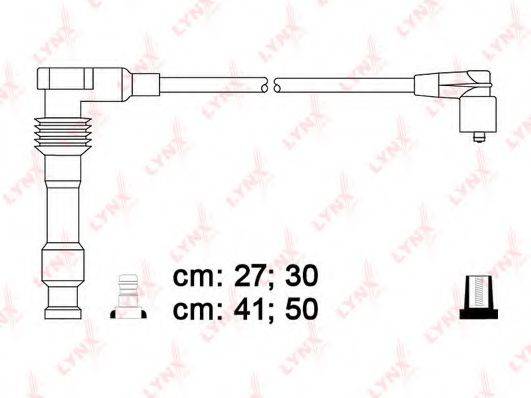 Комплект дротів запалення LYNXAUTO SPC5916