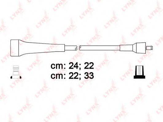 LYNXAUTO SPC6311 Комплект проводов зажигания